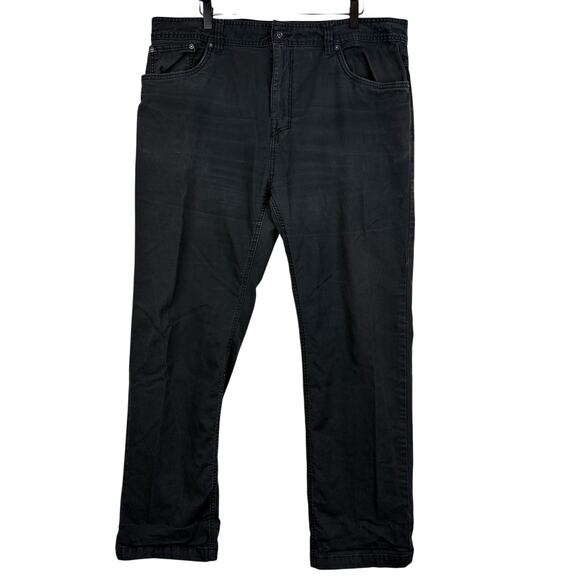 Prana Mens Slim Fit Tucson Pants Gray Cotton Stretch - 40x32 40W 32L - Picture 1 of 11